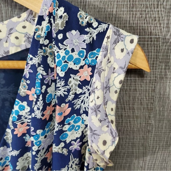 Rebecca Taylor Silk Floral Mini Dress - Picture 3 of 10